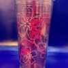 Pink Flowers Cool Gear Tumbler Pink Water Bottle with Flowers - Image 4