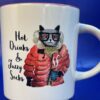 Hot Drinks Fuzzy Socks Cat Mug Fall Themed Coffee Cup - Image 2