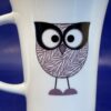 Tara Reed Purple Owl Mug for Owl Lovers Coffee Cup with Purple Owl - Image 5