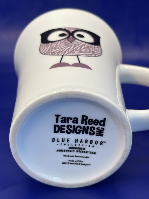 Tara Reed Purple Owl Mug for Owl Lovers Coffee Cup with Purple Owl - Image 6