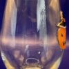 Bling Jack-O-lantern Stemless Wine Glass with Blinged Out Pumpkin Wine Glass - Image 3