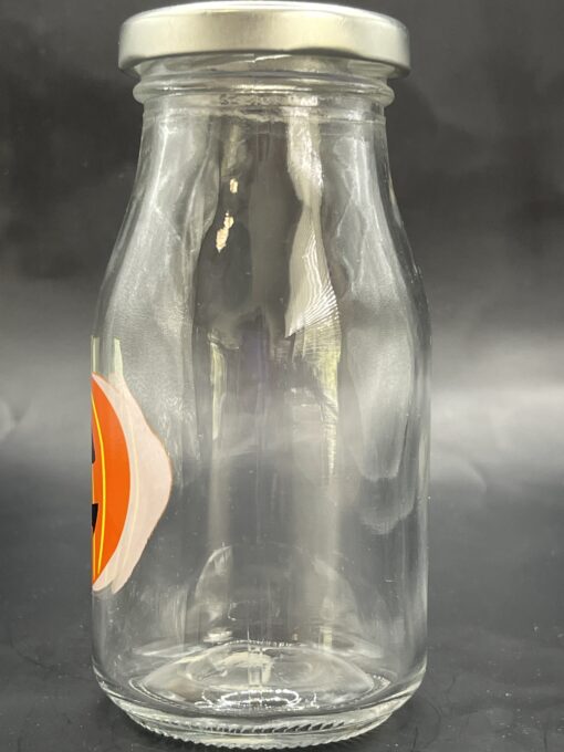 Halloween Pumpkin Milk Bottle with Jack-o-Lantern Halloween Decor - Image 4