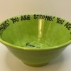 Lorrie Veasey Chick Bowl with Inspirational Message Soup Bowl - Image 5