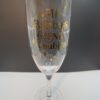 All Bubbles Jumbo Champagne Flute with All Bubbles No Troubles