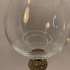 Gold Bling Wine Goblet with Rhinestones Wine Goblet - Image 4
