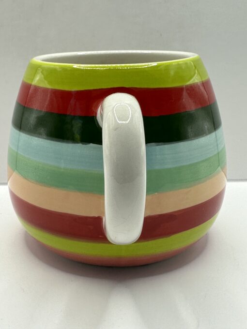 Striped Penguin Surprise Mug with Penguin Striped Coffee Cup - Image 4