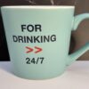 Eco One For Drinking 24/7 Mug with Funny Message Coffee Cup by Eco One - Image 2