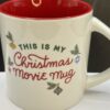 Christmas Movie Watching Mug Christmas Coffee Cup with Funny Christmas Saying Mug