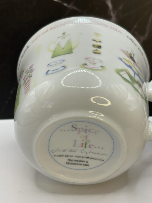 Judith Glover Spice Life Mug Porcelain Judith Glover Coffee Cup - Image 6
