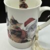 Cute Christmas Cats Mug Christmas Coffee Cup with Cats
