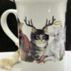 Cute Christmas Cats Mug Christmas Coffee Cup with Cats - Image 3