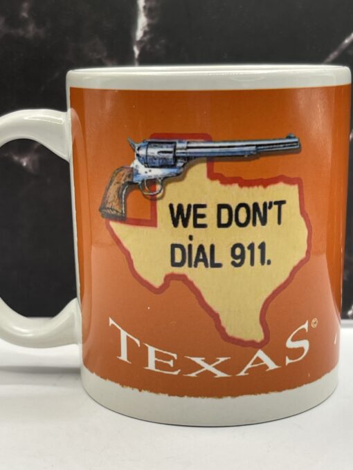Texas 911 Souvenir Mug from Texas Souvenir Coffee Cup - Image 5
