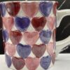 3D Glazed Hearts Valentines Mug for Valentine's Day Coffee Cup Mug
