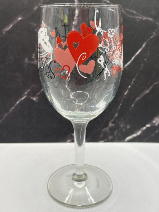 Mr. Mrs. I Do Wine Glass for Wedding Wine Glass - Image 5