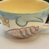 Hand Painted Sea Shells Mug with Seashells Coffee Cup