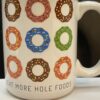 Eat Hole Foods Donut Mug with Sprinkle Donuts Coffee Cup - Image 2