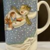 Royal Doulton Walking Air Snowman Mug with Snowman Coffee Cup by Royal Doulton