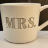 Mrs. Gold Stripes Mug Coffee Cup For Her Couples Matching Coffee Cup - Image 2