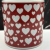 Burton Burton White Hearts Mug for Valentine's Day Coffee Cup Mug - Image 3