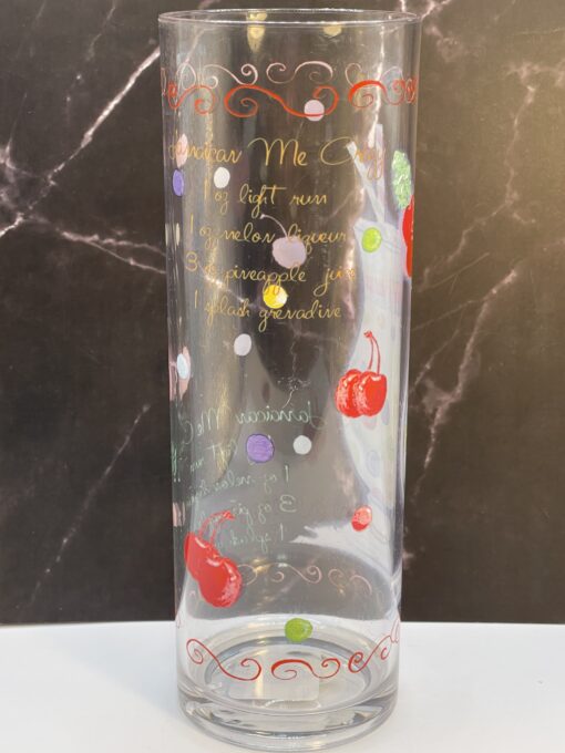 Jamaican Me Crazy Acrylic Tumbler with Rum Cocktail Recipe Tumbler - Image 5