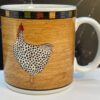 Brandon House Country Quartet Yellow Mug by Warren Kimble Sakura Chicken Yellow Coffee Cup - Image 2
