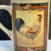 Bay Island Rooster Coffee Cup Mug with Chicken Coffee Cup