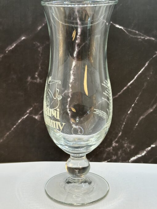 Miami Whammy Hurricane Glass from Miami Souvenir Recipe Glass - Image 4