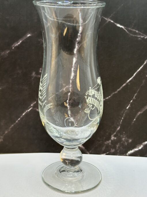 Miami Whammy Hurricane Glass from Miami Souvenir Recipe Glass - Image 3