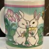 Easter Bunnies Coffee Cup Mug with Bunny Coffee Cup