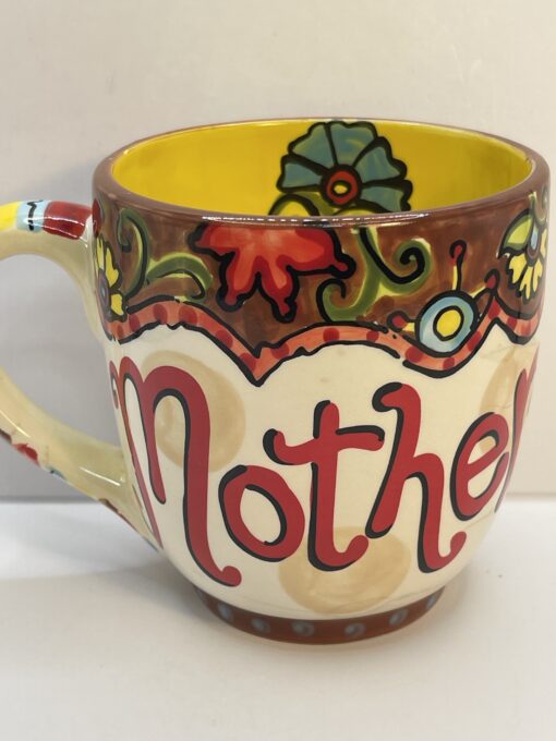 Laura Kirkland Mother Pedestal Mug For Mother's Day Gift Idea For Mom Coffee Cup