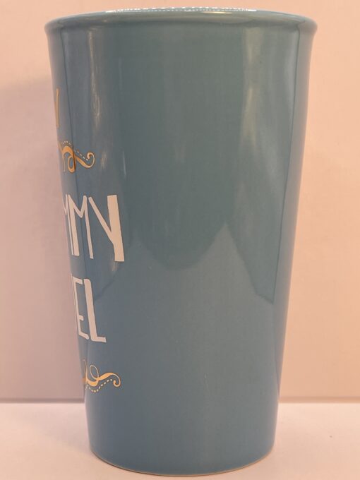 Mommy Fuel Blue Travel Mug Coffee Cup for Mother's Day Gift Idea - Image 4