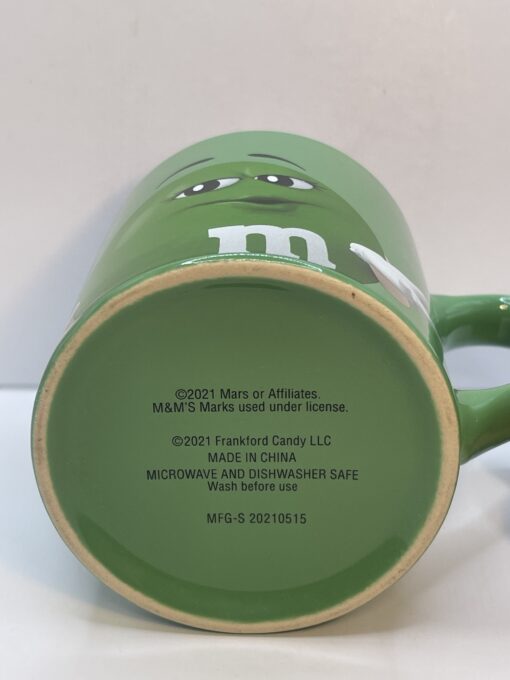 Green M&M Eat Heart Out Mug with Green M&Ms Coffee Cup - Image 6