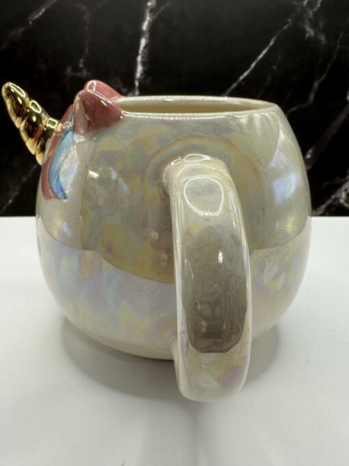 3D Iridescent Unicorn Mug for Unicorn Lovers Coffee Cup with Unicorn - Image 4