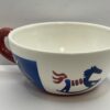 Steep your style in stars, stripes, and charm with the Patriotic Inspirado Stonelite Teacup. It's the perfect #cupofmood that’s cozy and patriotic.