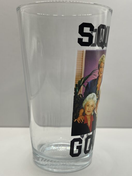 This Golden Girls Squad Goals Glass is the perfect #cupofmood when you’re ready to raise a glass to the queens of sass, humor, and cheesecake.