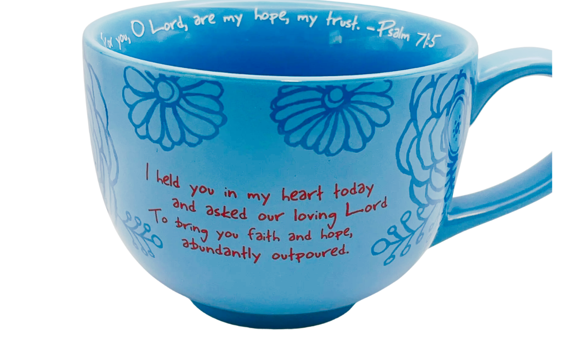 Abbey Press soup prayer mug inspirational prayer message design