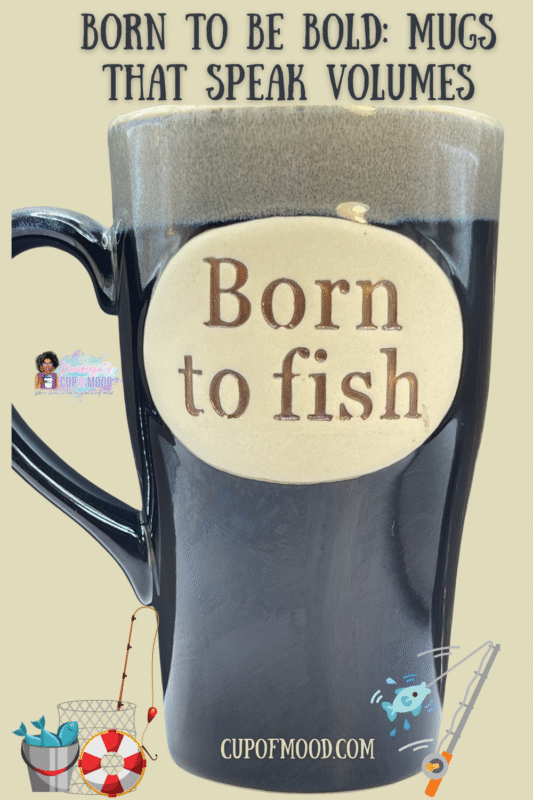 The Born To Fish Latte Mug is here to make your coffee breaks even more enjoyable. It’s the perfect #cupofmood for fishing enthusiasts.