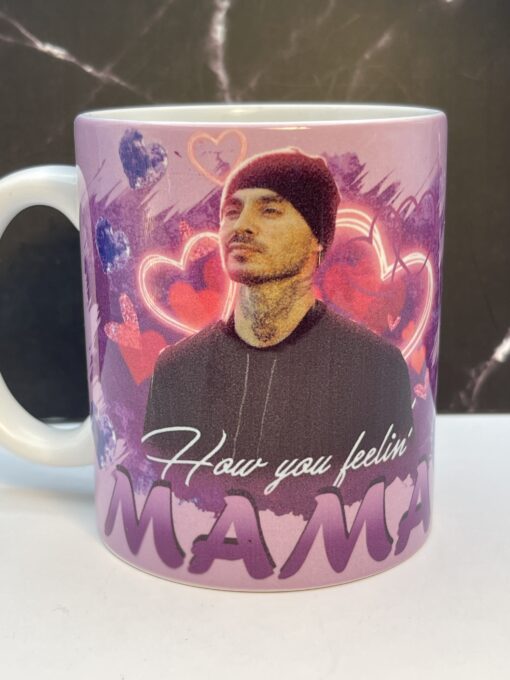 Turn your morning coffee into a sassy moment of self-care with the How You Feeling Mama Mug. This mug is the perfect #cupofmood for fans of Good Girls.