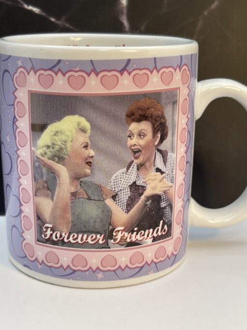 Celebrate friendship the classic way with the I Love Lucy Forever Friends Mug! It's the perfect #cupofmood bringing Lucy and Ethel to your morning routine.