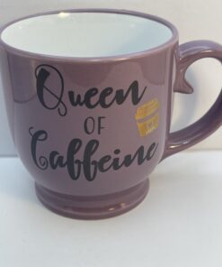 Introducing the Queen of Caffeine Jumbo Coffee Mug. It's the perfect #cupofmood and the  ultimate royal decree for every coffee lover who reigns supreme.