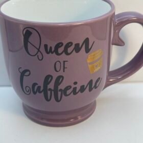 Introducing the Queen of Caffeine Jumbo Coffee Mug. It's the perfect #cupofmood and the  ultimate royal decree for every coffee lover who reigns supreme.