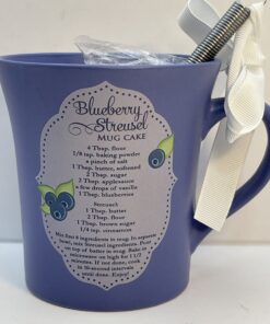 The Blueberry Streusel Mug Cake Recipe Mug is more than just a coffee cup. It’s the perfect #cupofmood, a message, and a mini baking adventure all in one.