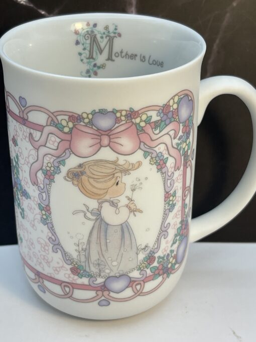 The Precious Moments Mother Is Love Mug is the perfect #cupofmood to celebrate Mom with timeless charm and daily inspiration.