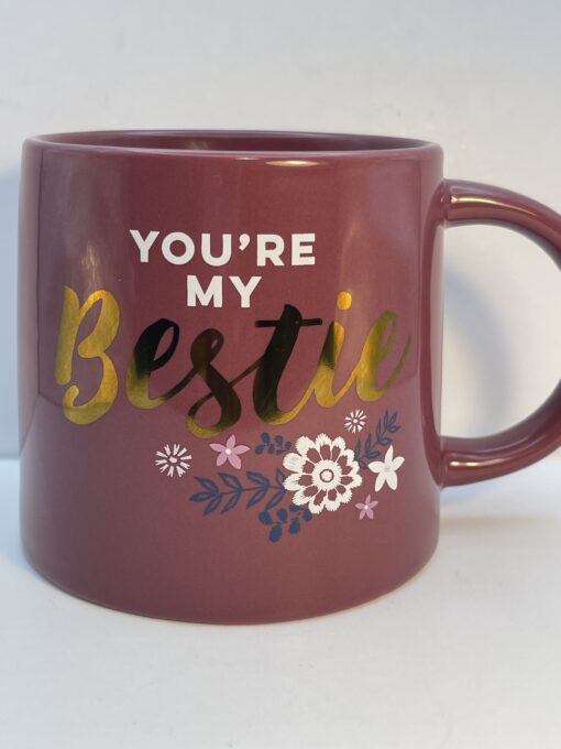 Introducing the You're My Bestie Mug. It's  is the perfect #cupofmood to celebrate your favorite person with the one thing they never knew they needed.