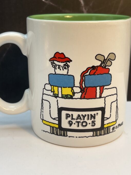 This vintage Retired Golfer Funny Coffee Mug Vintage is the perfect #cupofmood to tee up laughs and serve a hot cup of freedom!