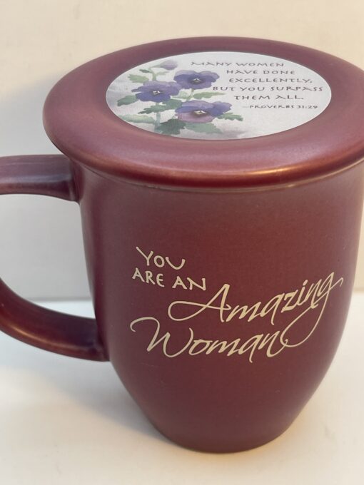 Celebrate her spirit with the Amazing Woman Abbey Press Purple Mug. It's the perfect #cupofmood and tribute to the Proverbs 31 woman in your life.