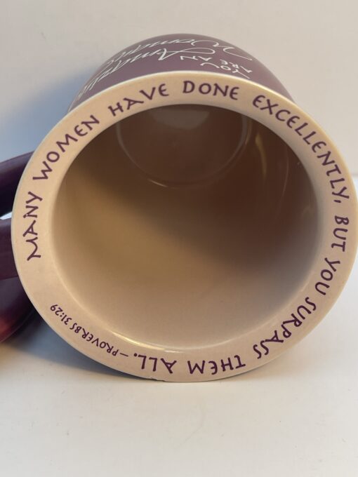 Celebrate her spirit with the Amazing Woman Abbey Press Purple Mug. It's the perfect #cupofmood and tribute to the Proverbs 31 woman in your life.