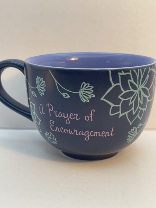 The Encouragement Prayer Mug by Abbey Press.  It's the perfect #cupofmood when you're looking for a morning pick-me-up that speaks to your soul.