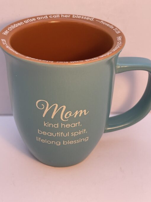 The Abbey Press Mom Mug is more than just a cup—it’s a heartfelt hug in ceramic form. It's the perfect  #cupofmood and a faith-filled hug in ceramic form.