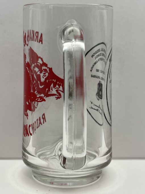 History, hops, and Husker pride come together in this one-of-a-kind Nebraska Razorbacks Vintage Beer Mug! It's the perfect #cupofmood and collector’s dream!